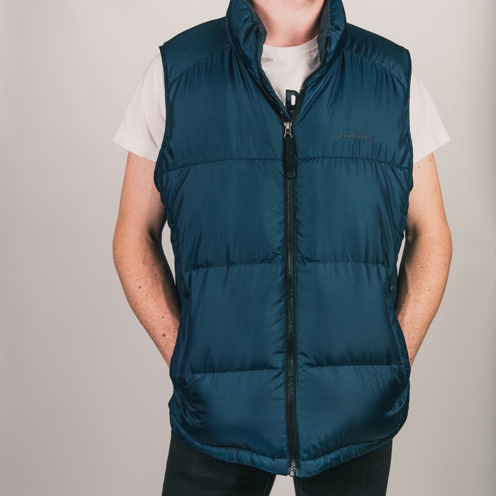 EXCELLENT CONDITION EDDIR BAUER DOWN PUFFER VEST